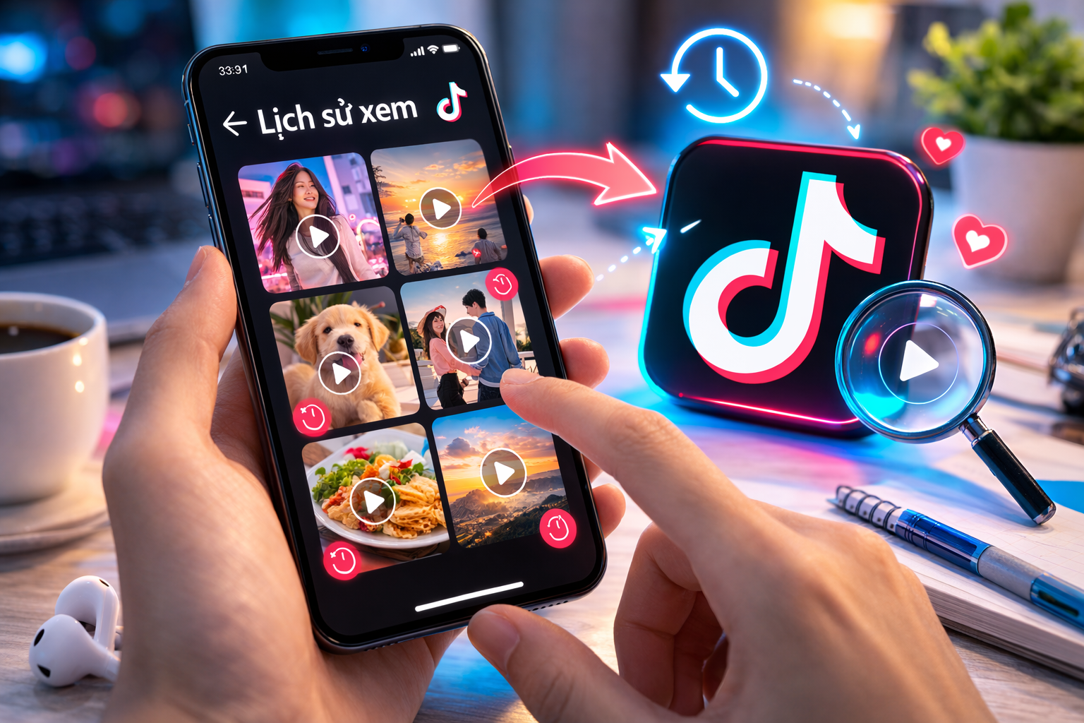 Cách xem lại video đã xem trên TikTok nhanh nhất