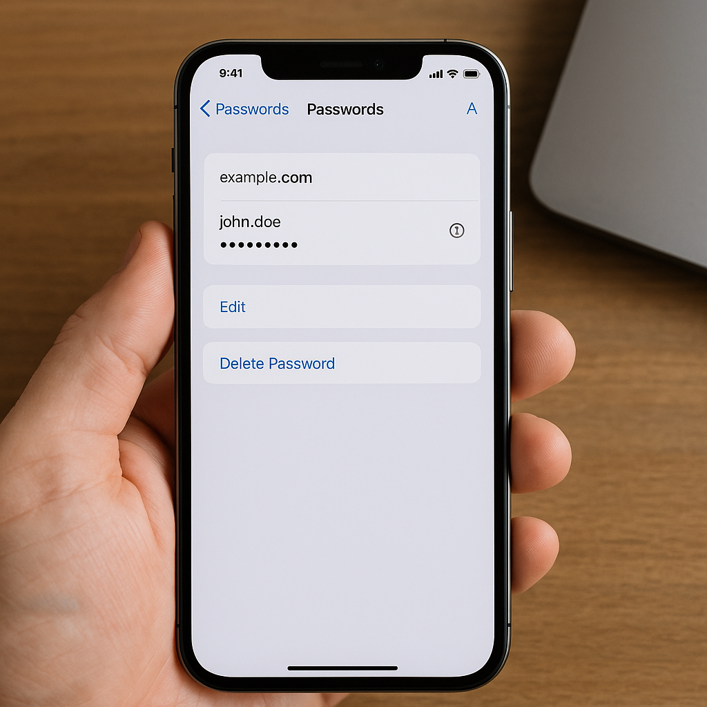 Cách xem và quản lý mật khẩu đã lưu trên Safari iPhone