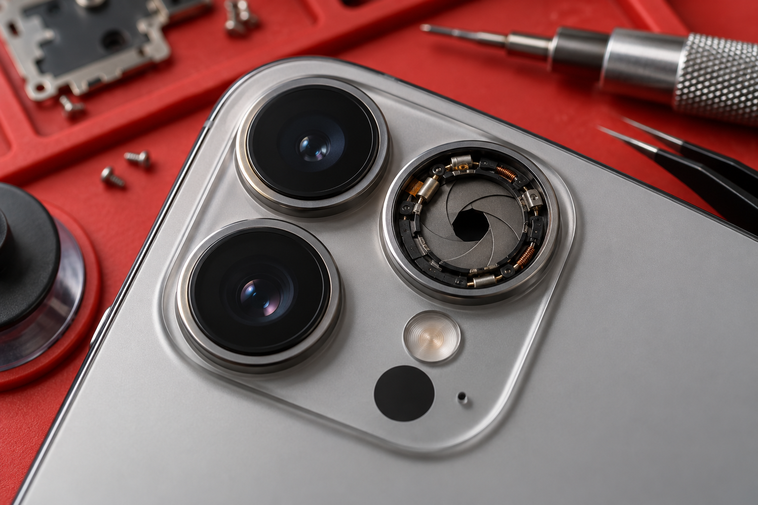 Camera khẩu độ biến thiên trên iPhone 18 Pro có gì đặc biệt và khó sửa không