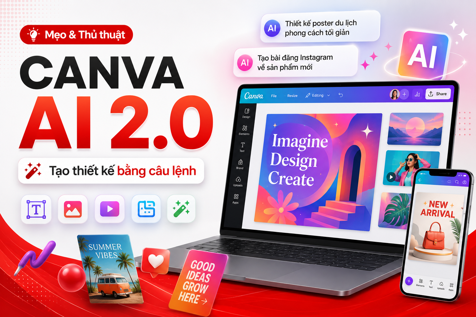 Canva AI 2.0 là gì? Hướng dẫn sử dụng từ A đến Z