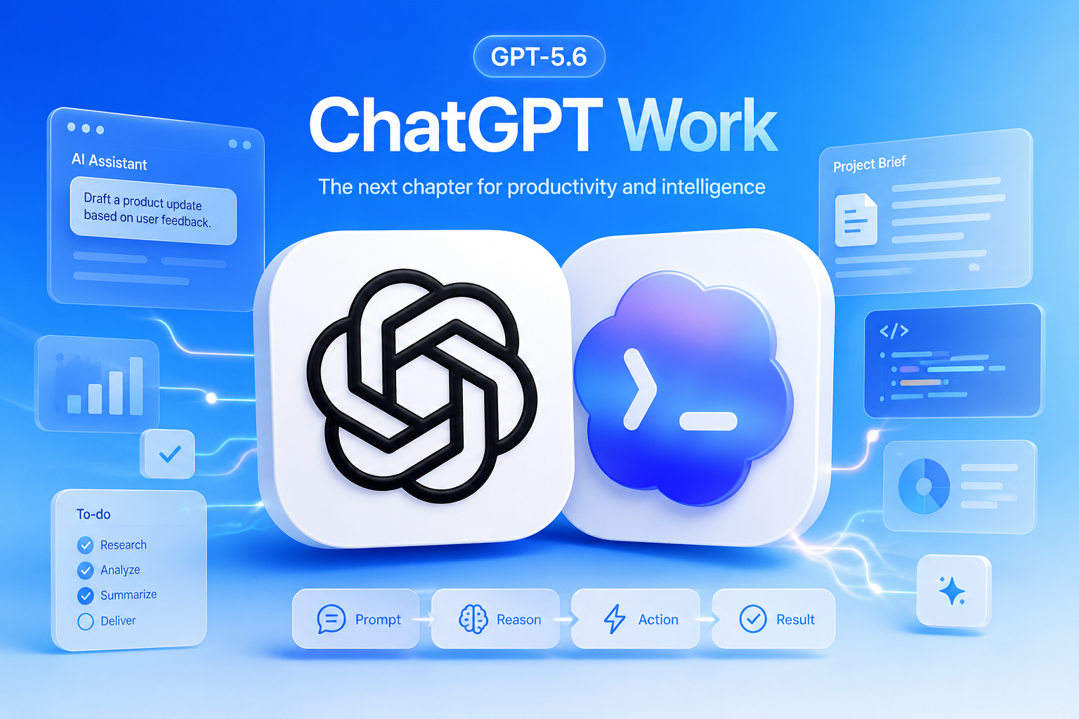 OpenAI ra mắt ChatGPT Work và GPT-5.6: ChatGPT chuyển từ công cụ hỏi đáp thành “đồng nghiệp AI”