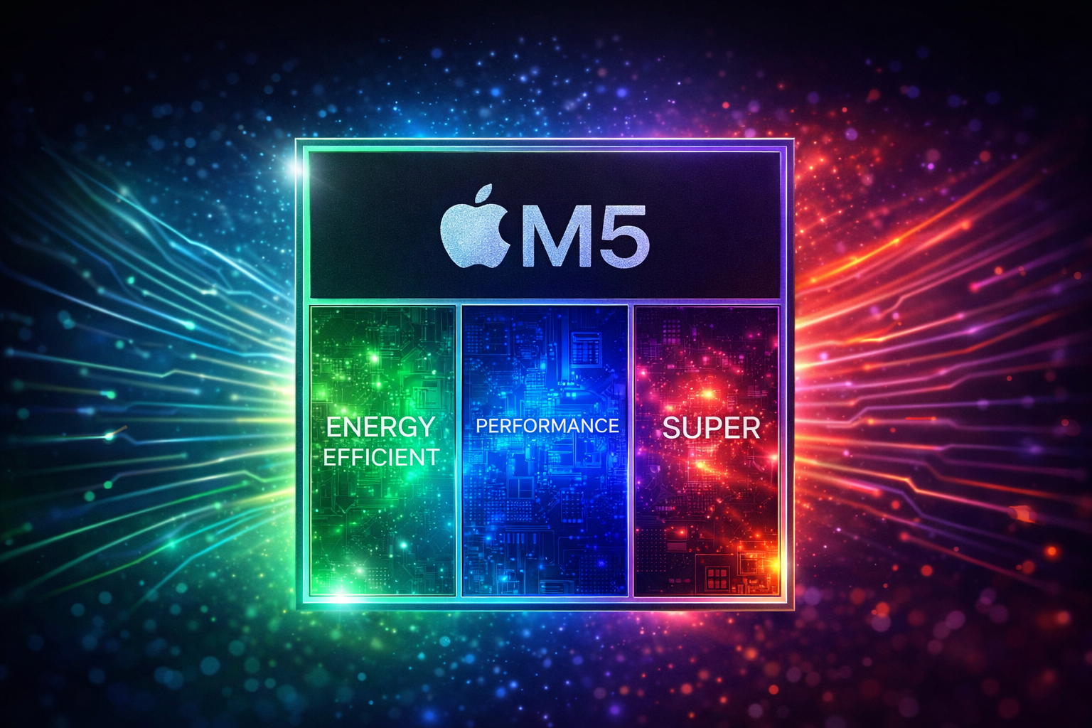 Chip M5 của Apple có gì mới? Vì sao có 3 loại lõi CPU?