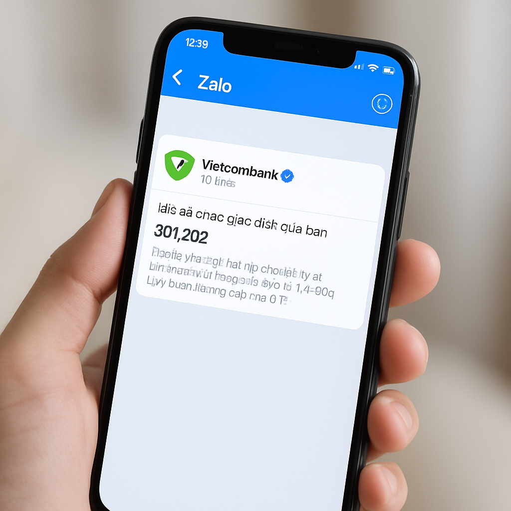 Cloud OTP Zalo là gì? Cách kích hoạt và sử dụng cho tài khoản Vietcombank