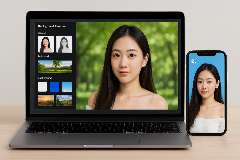 Công cụ thay đổi nền ảnh online: Hướng dẫn chi tiết cho người dùng điện thoại & máy tính (2025)