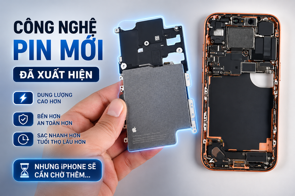 Công Nghệ Pin Mới Đã Xuất Hiện, Nhưng Người Dùng iPhone Có Thể Phải Chờ Thêm Nhiều Năm