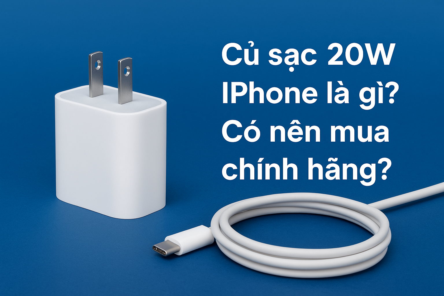 Củ Sạc 20W iPhone Là Gì? Có Nên Mua Hàng Chính Hãng Hay Không?