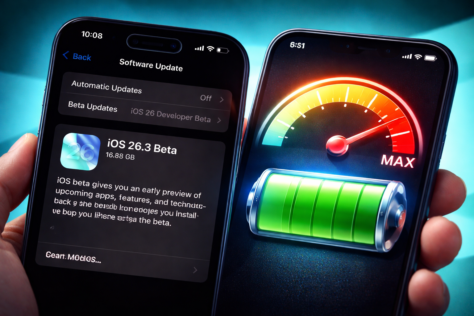 Đánh giá iOS 26.3 về thời lượng pin và hiệu năng sau 24 giờ