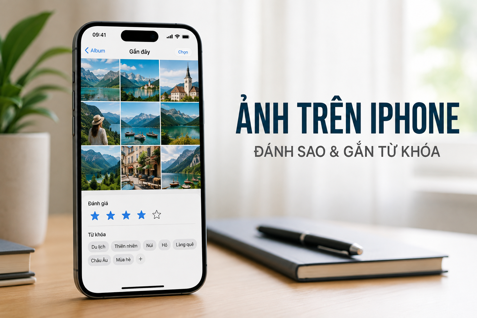 iPhone giờ có thể đánh sao và gắn từ khóa cho ảnh: Cách quản lý thư viện hàng chục nghìn ảnh trên iOS 27