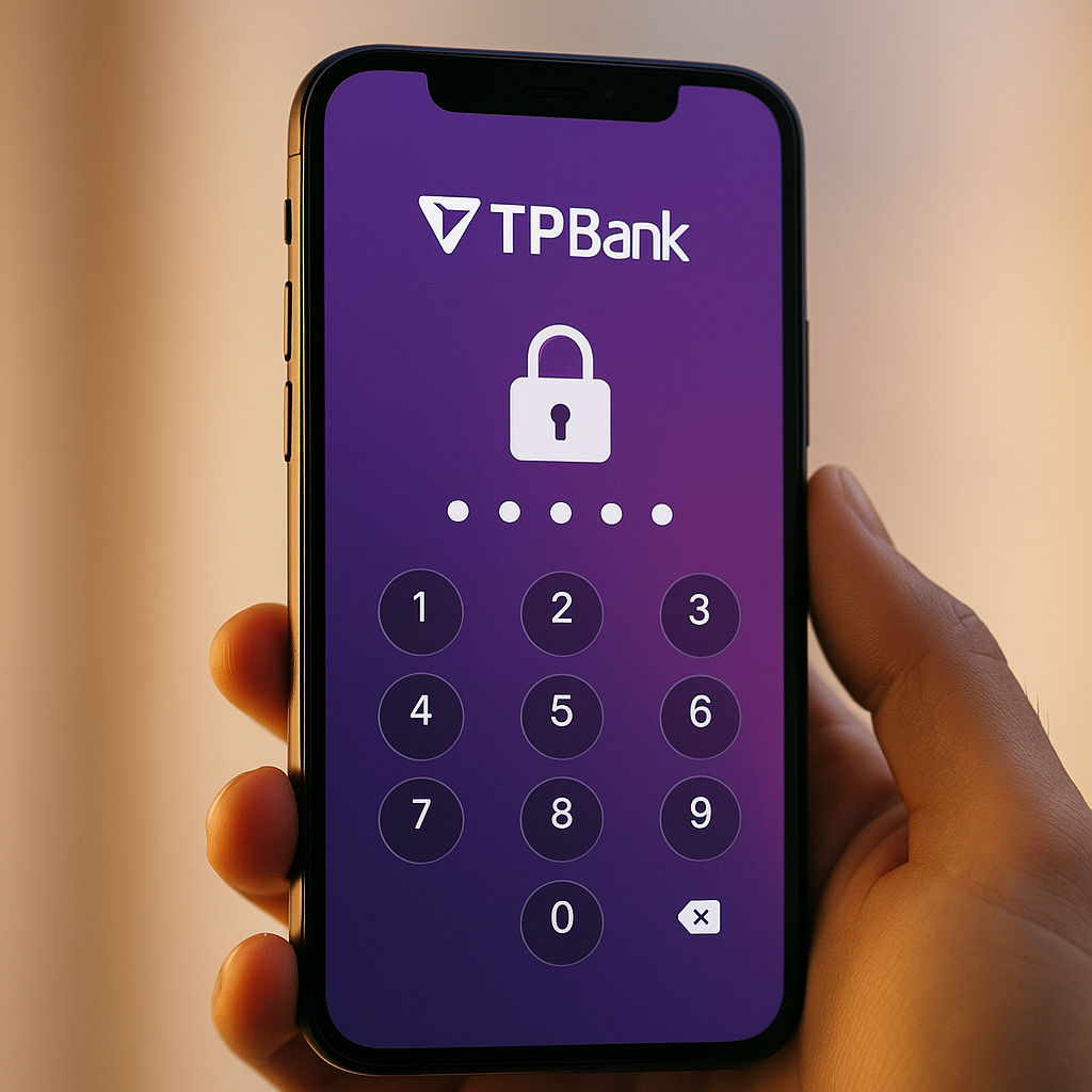 Đặt mã PIN riêng cho giao dịch trên TPBank Mobile – Tăng cường bảo mật tối đa