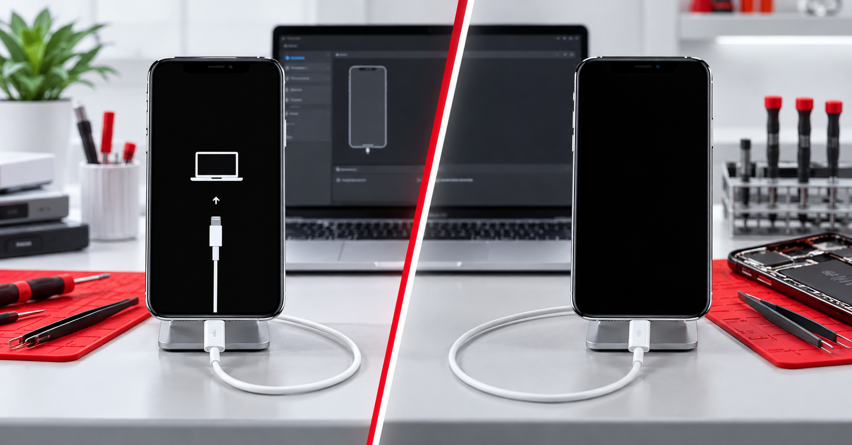 Recovery Mode và DFU Mode trên iPhone khác nhau thế nào