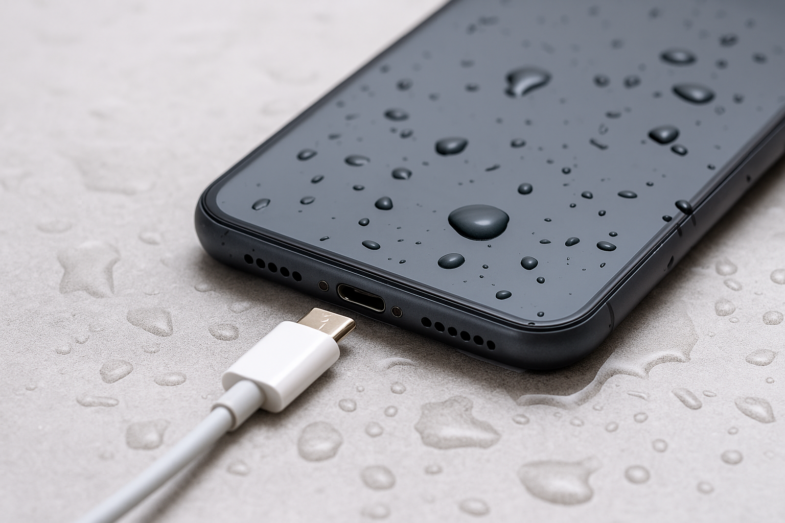 Điện Thoại Vào Nước Không Nhận Sạc – Nguyên Nhân & Hướng Xử Lý Đúng Cách