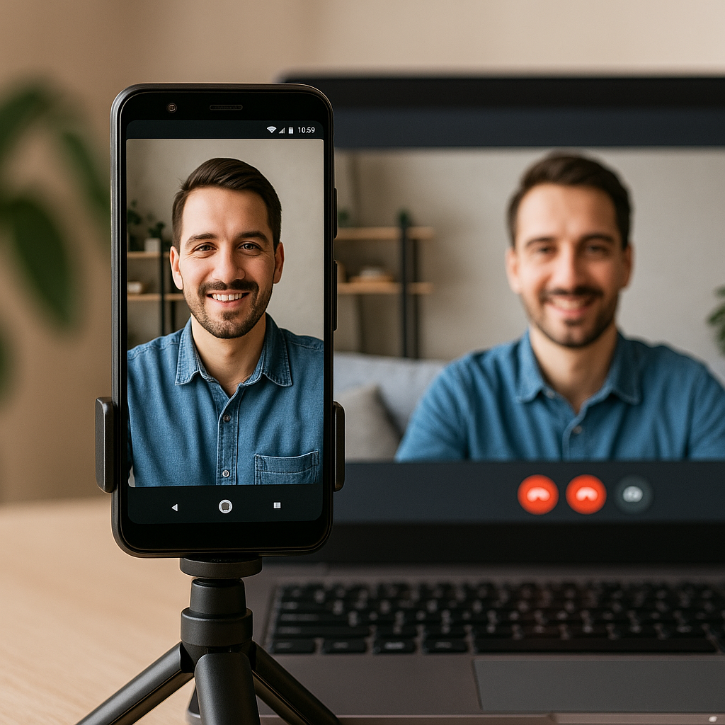 Dùng Android làm webcam cho máy tính cực đơn giản