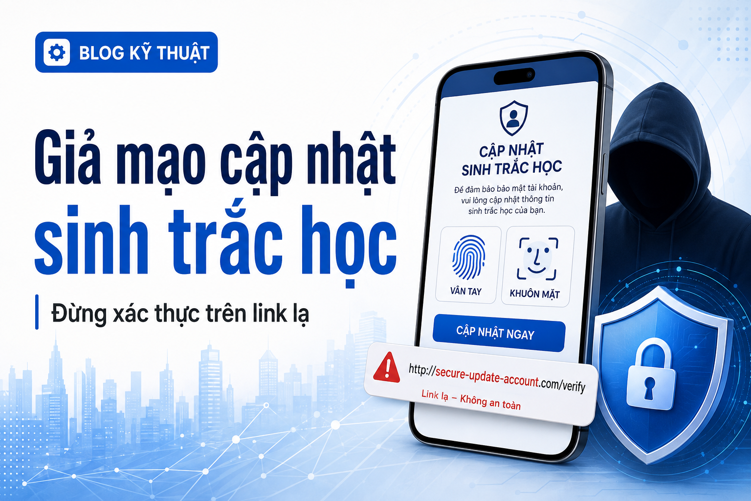Đừng gửi video khuôn mặt và ảnh CCCD cho người tự xưng 'hỗ trợ cập nhật sinh trắc học ngân hàng'
