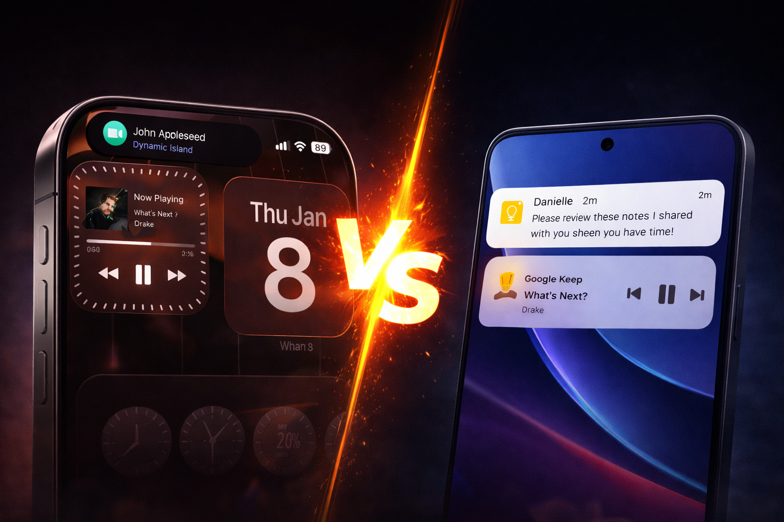Dynamic Island vs thông báo kiểu Android: Apple nên chọn gì?