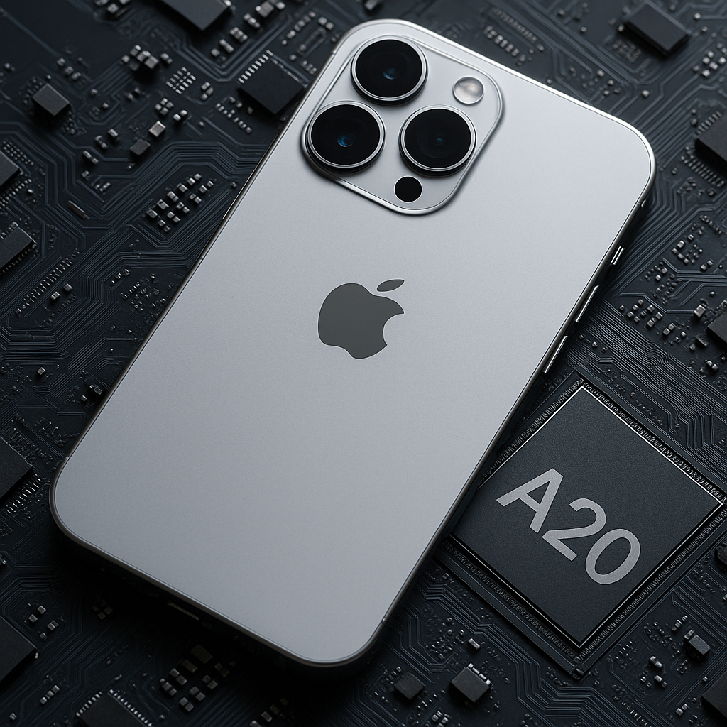 iPhone 18 sẽ trang bị chip A20 – bước tiến lớn với công nghệ đóng gói mới từ TSMC
