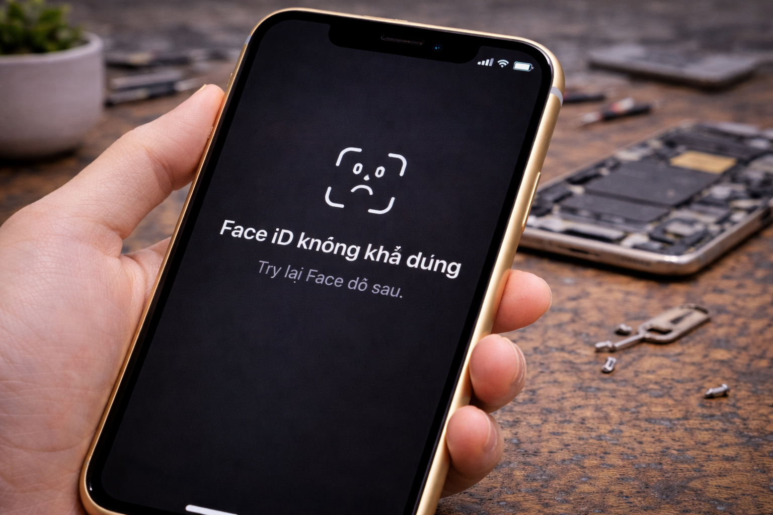 Face ID iPhone không hoạt động – Có sửa được không? (2025)