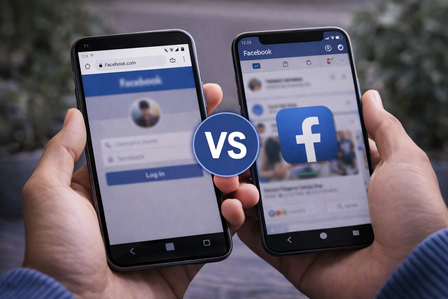 Facebook web và app: Nên dùng cái nào trên điện thoại?