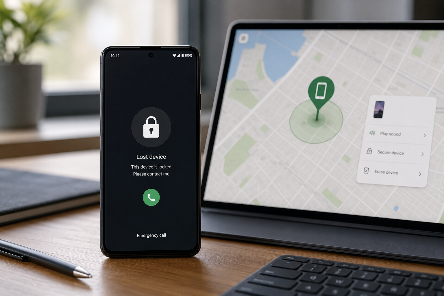 Find Hub: khi mất Android nên Mark as lost hay Factory Reset trước?