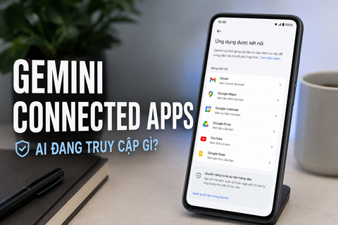 Gemini kết nối Gmail, Maps và các ứng dụng khác: Cách kiểm tra AI đang được quyền truy cập những dữ liệu nào