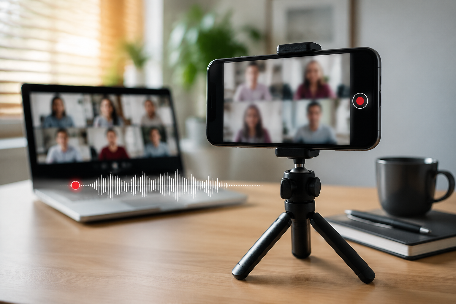 Cách ghi cục bộ cuộc gọi video trên iPhone rõ nét khi họp