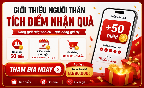 Giới thiệu người thân tích điểm nhận quà tại Di Động 3 Tốt