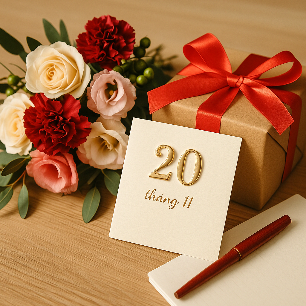 Gợi ý quà tặng 20/11 ý nghĩa và tinh tế – Thay lời tri ân thầy cô