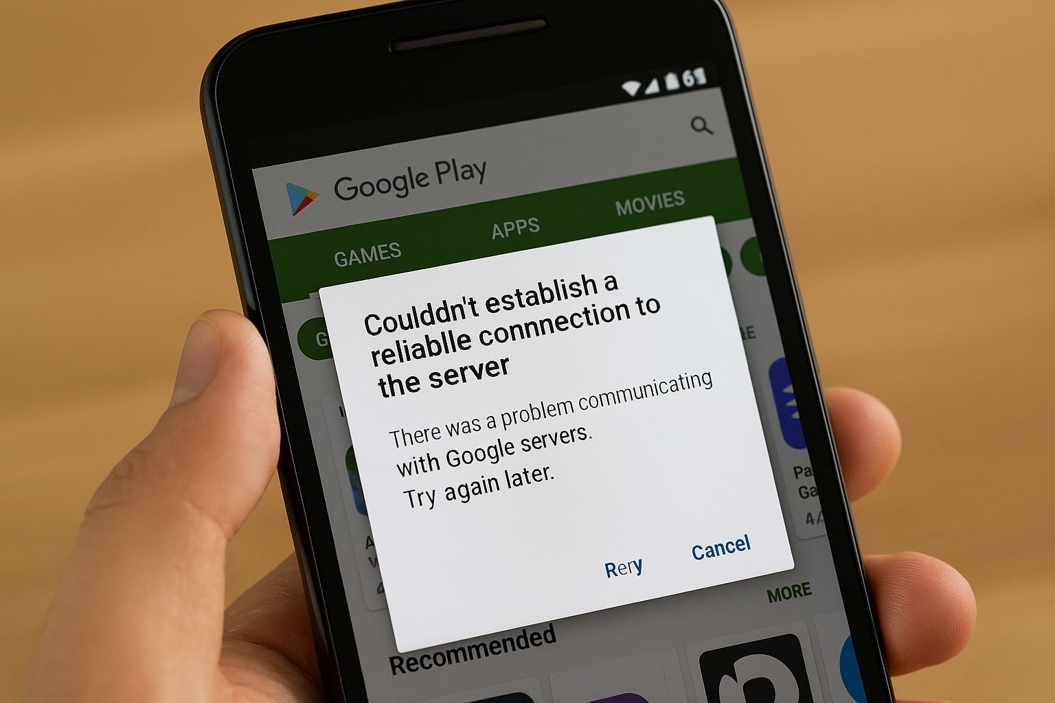 Cách khắc phục lỗi CH Play bị lỗi kết nối, không thể kết nối với Google Play – Hướng dẫn đầy đủ 2025