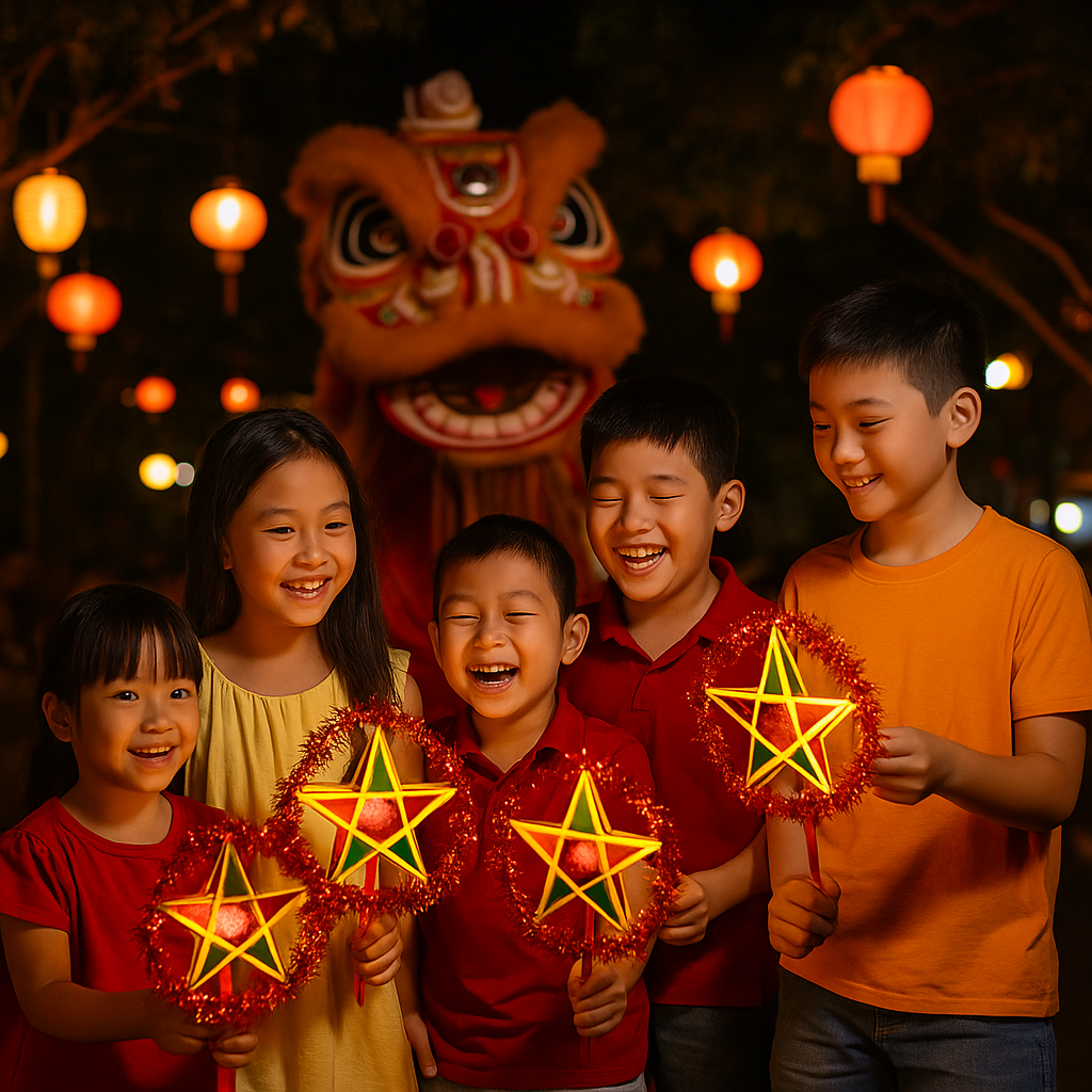 Hoạt động vui chơi Trung Thu dành cho trẻ em