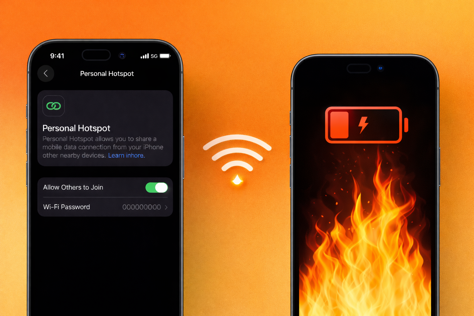 Hotspot iPhone có tốn pin không? Cách tiết kiệm pin khi phát WiFi hiệu quả