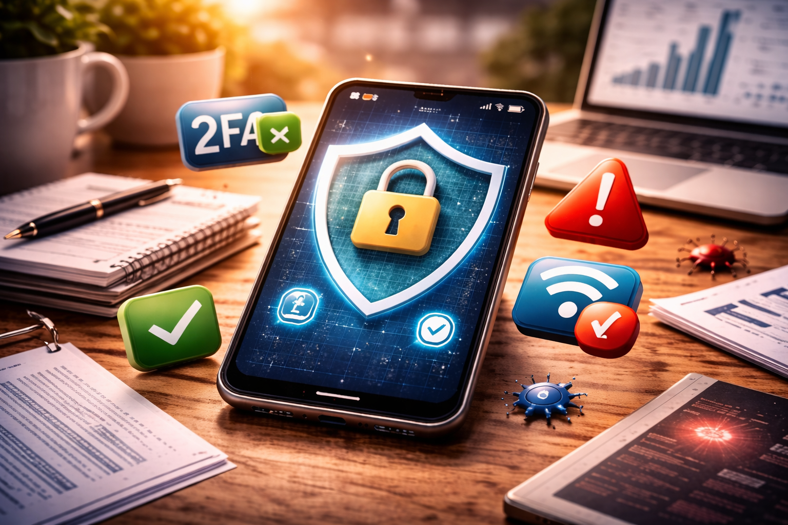 Hướng dẫn bảo mật điện thoại toàn diện 2026 – Tránh bị hack, mất dữ liệu & mất tiền