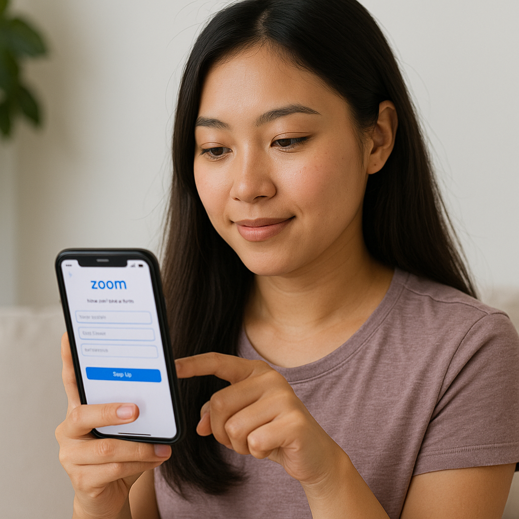 Hướng dẫn đăng ký và đăng nhập Zoom trên iPhone – Android chi tiết từng bước