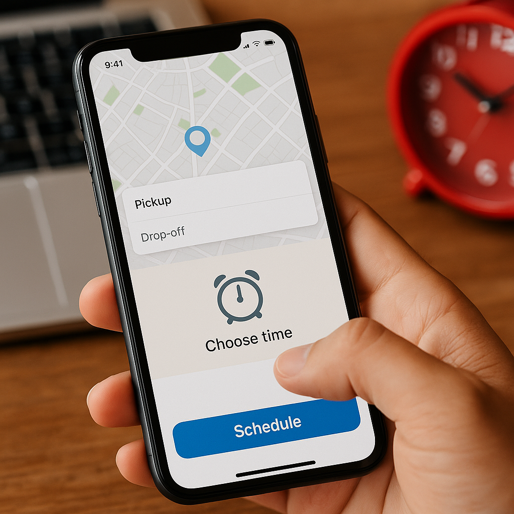 Hướng dẫn đặt lịch trước chuyến xe Grab/Be tiện lợi trên smartphone
