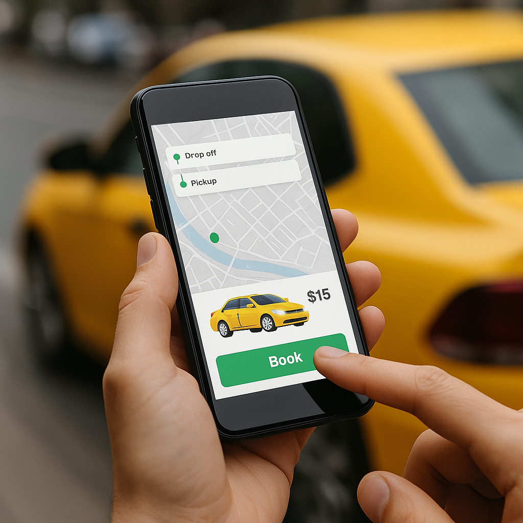 Hướng dẫn đặt xe 4 bánh – GrabCar, BeCar, Xanh SM bằng điện thoại