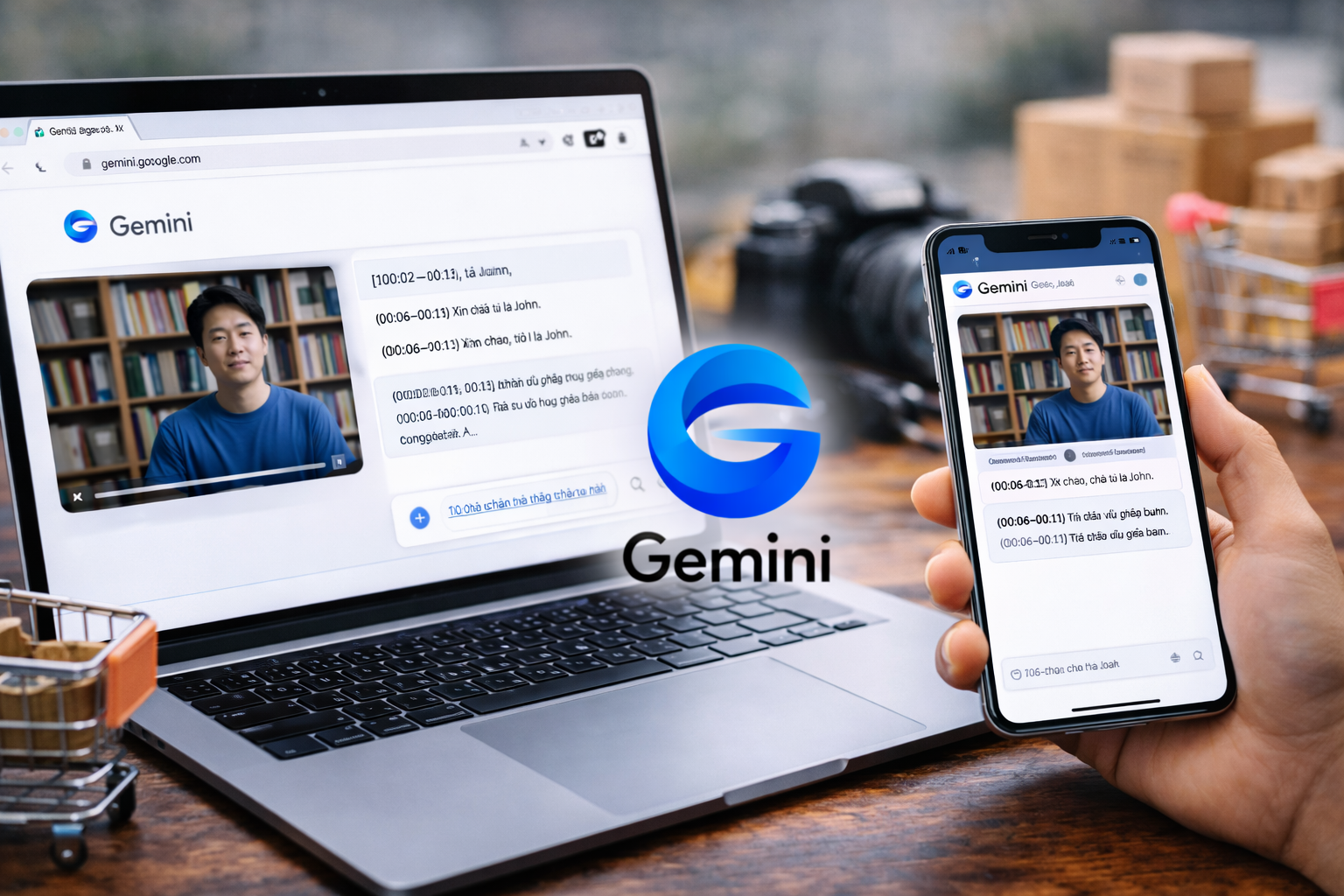 Hướng dẫn dịch video bằng Gemini sang ngôn ngữ bất kỳ (Chi tiết, dễ làm 2026)