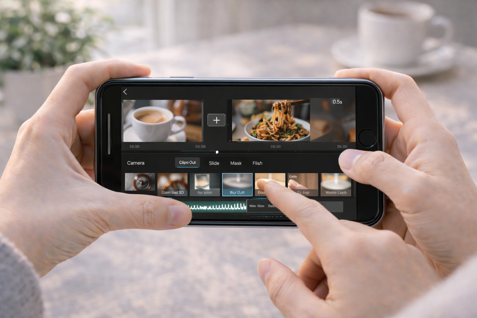 Hướng Dẫn Dùng Hiệu Ứng Chuyển Cảnh Mượt Trong CapCut – Làm Video Chuyên Nghiệp Bằng iPhone