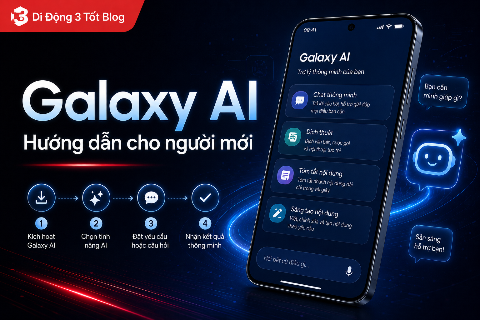 Hướng dẫn sử dụng Galaxy AI cho người mới