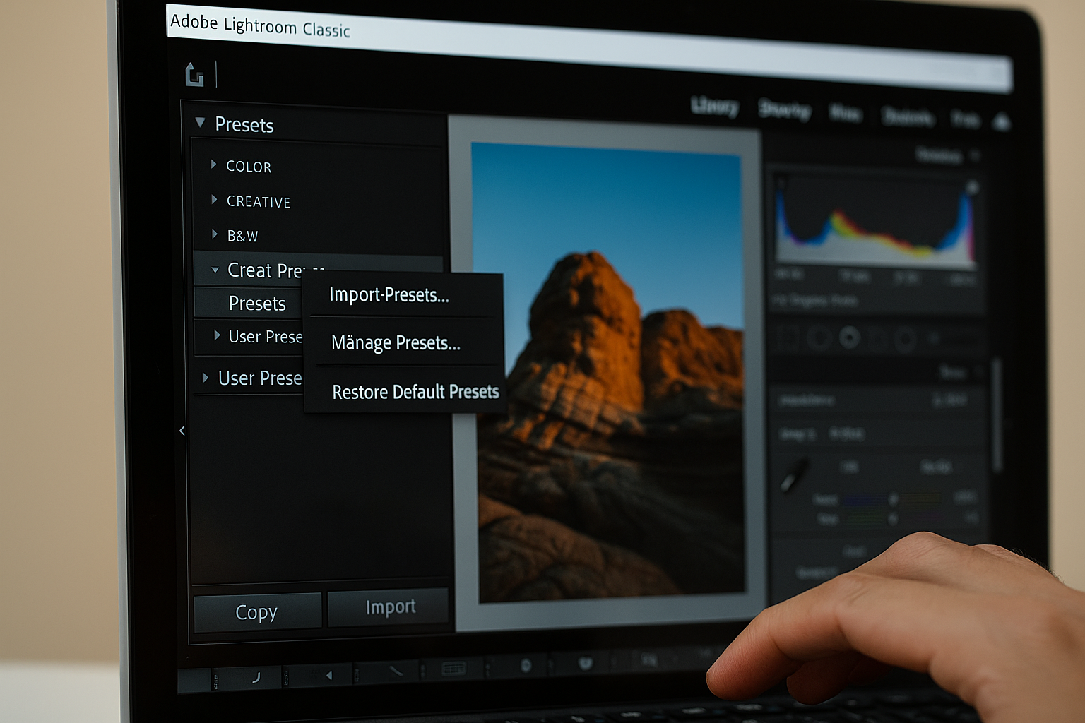 Hướng dẫn tạo & sử dụng Preset trong Lightroom