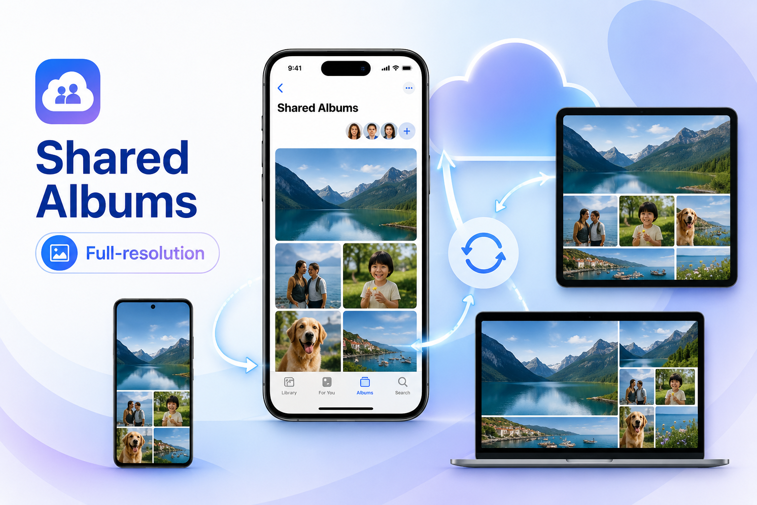 iCloud Shared Albums được làm lại: Chia sẻ ảnh full-resolution với thiết bị khác hệ sinh thái