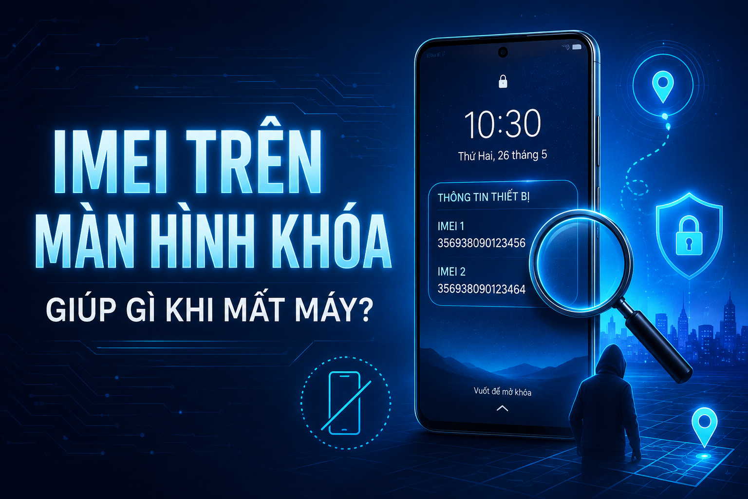 Android cho xem IMEI ngay trên màn hình khóa: Khi mất điện thoại tính năng này giúp gì?