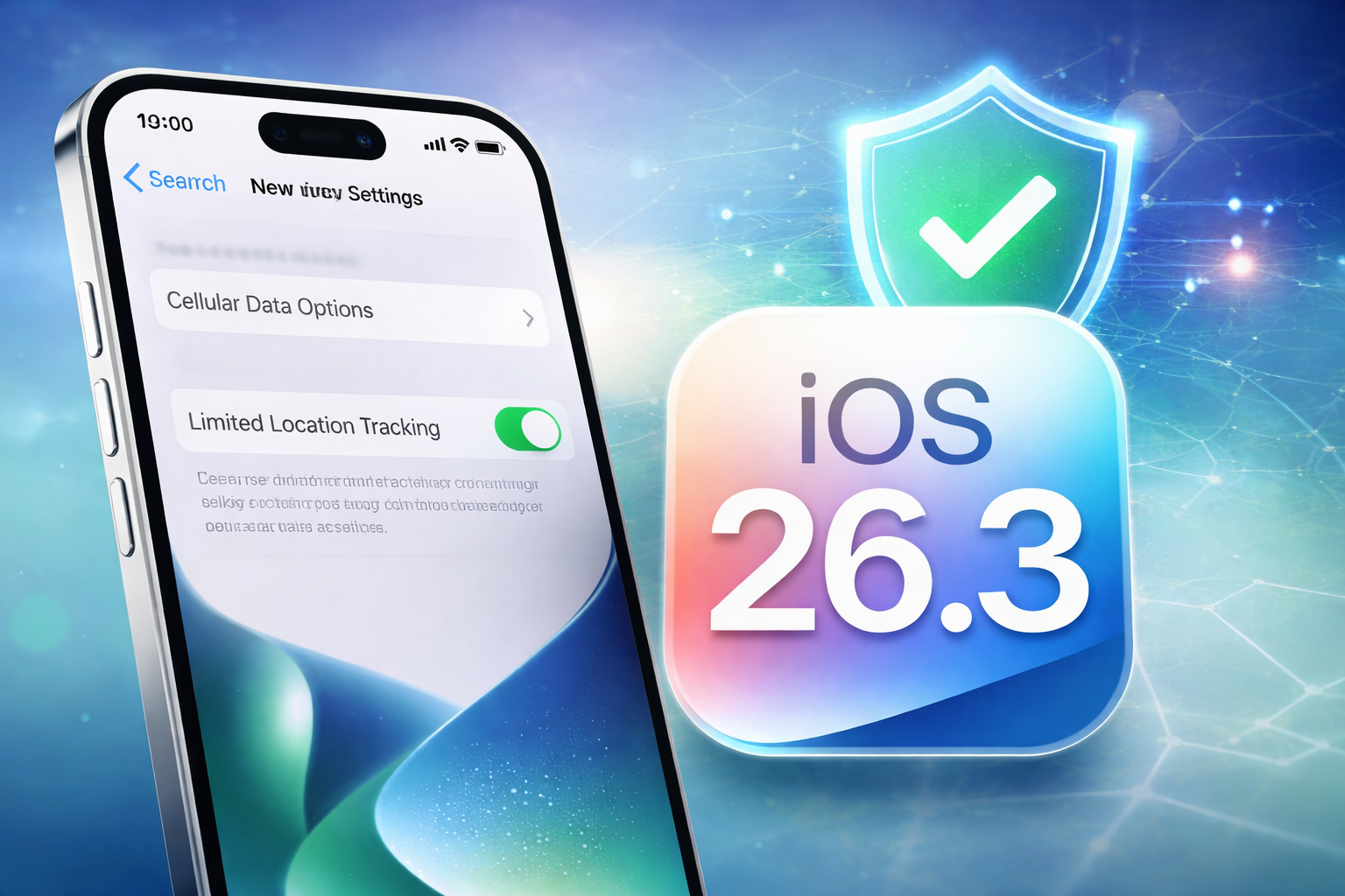 iOS 26.3 bổ sung cài đặt quyền riêng tư, hạn chế nhà mạng theo dõi vị trí