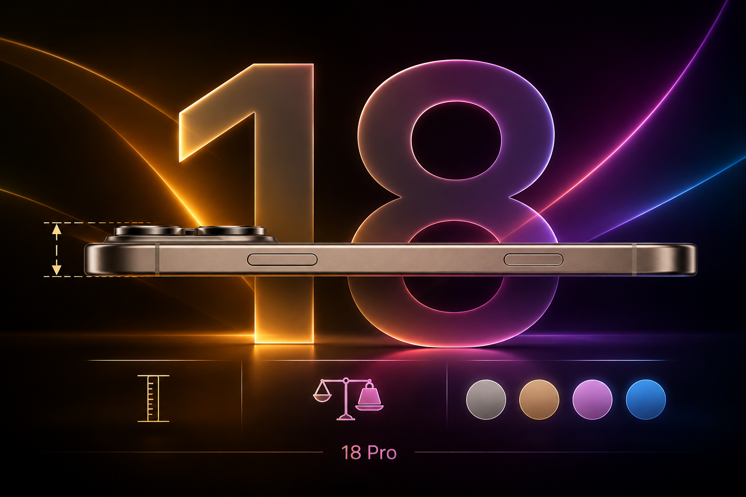 iPhone 18 Pro có thể gây tranh cãi với thiết kế dày hơn, nặng hơn và tiếp tục thiếu màu đen