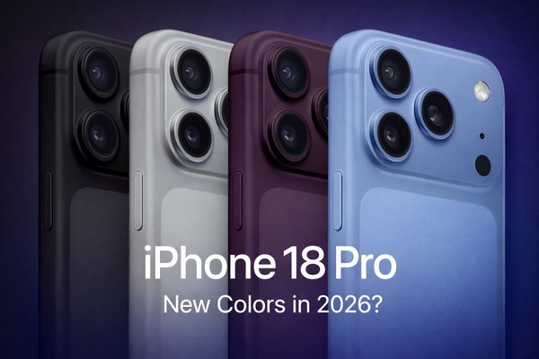 iPhone 18 Pro có màu gì? Hé lộ 4 màu mới cực đẹp trong năm 2026