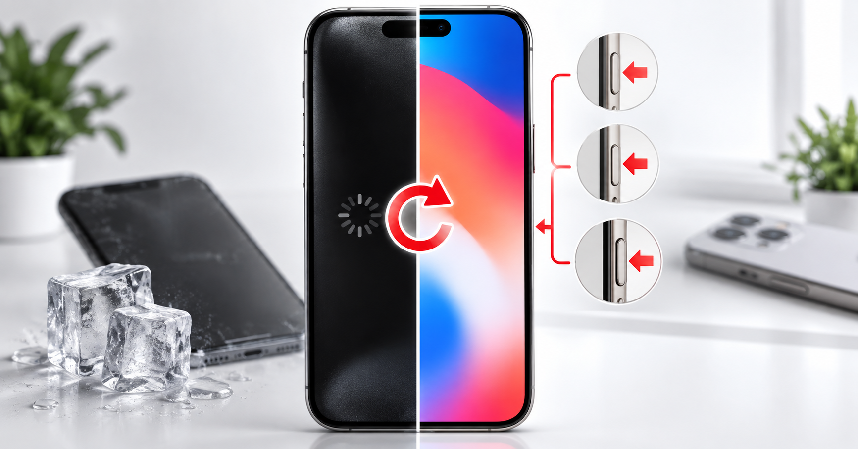 iPhone bị treo táo đơ màn hình Cách khởi động lại và xử lý an toàn