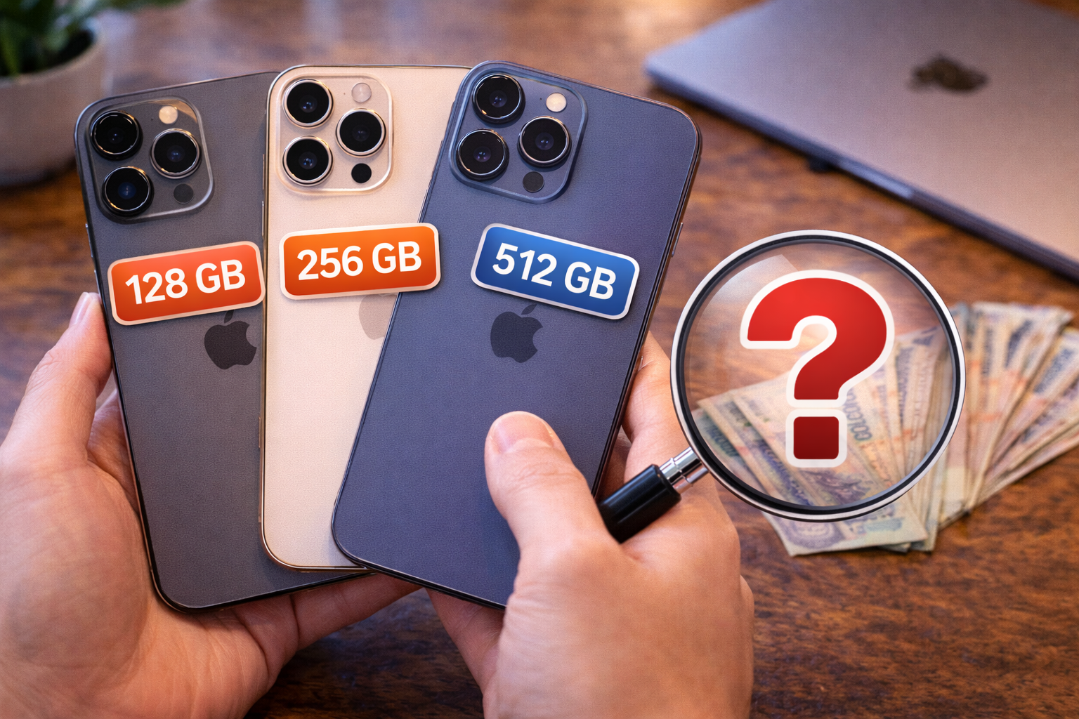 iPhone cũ nên mua dung lượng bao nhiêu? 128GB, 256GB hay 512GB?