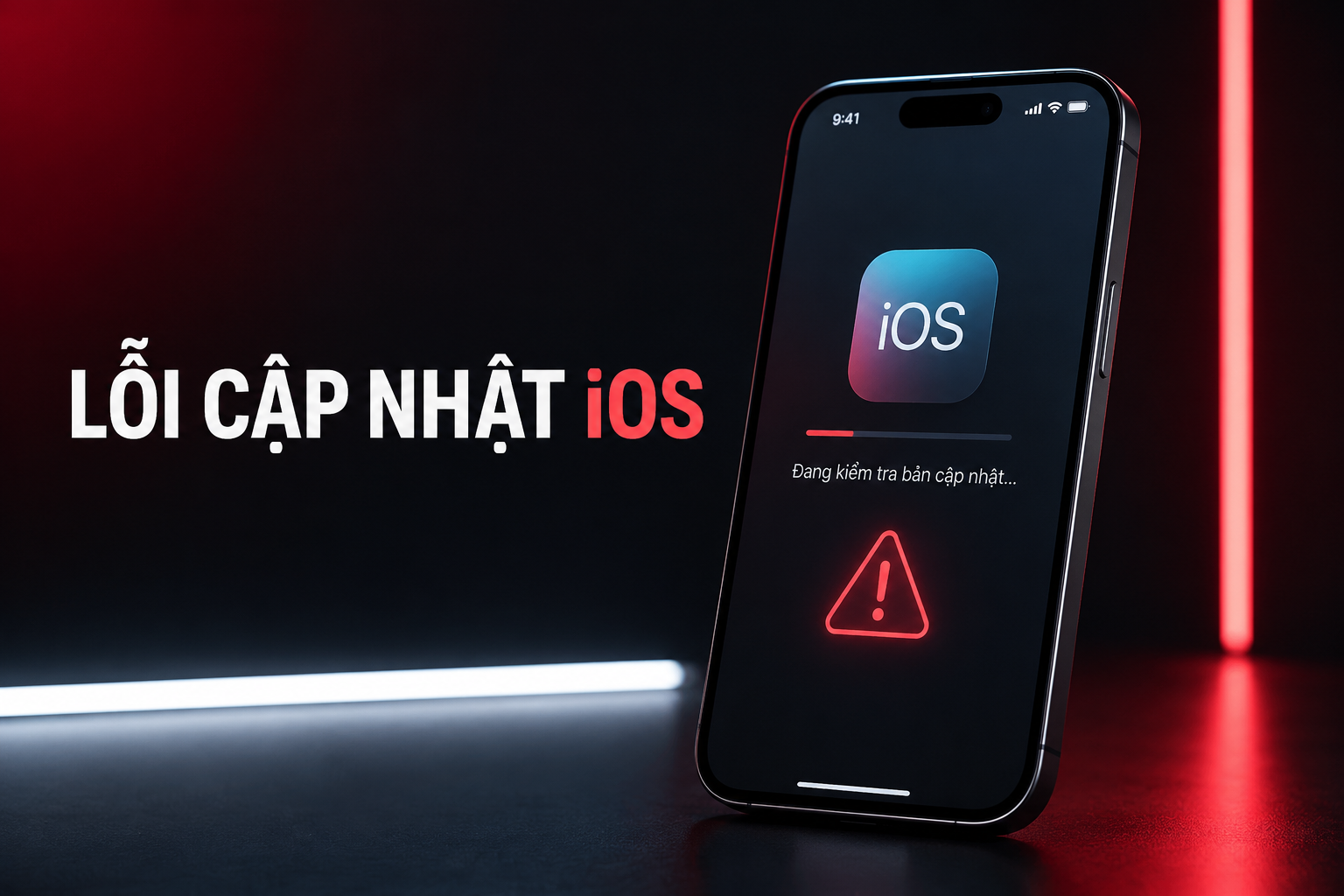 iPhone không cập nhật được iOS: 12 lỗi thường gặp và cách khắc phục an toàn