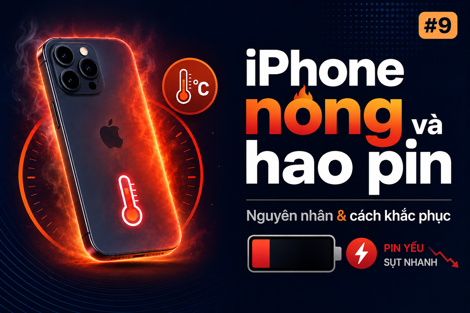 iPhone nóng và hao pin sau cập nhật bao lâu là bình thường?