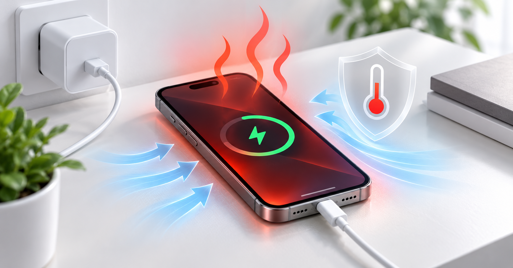 iPhone vừa sạc vừa nóng có nguy hiểm không?