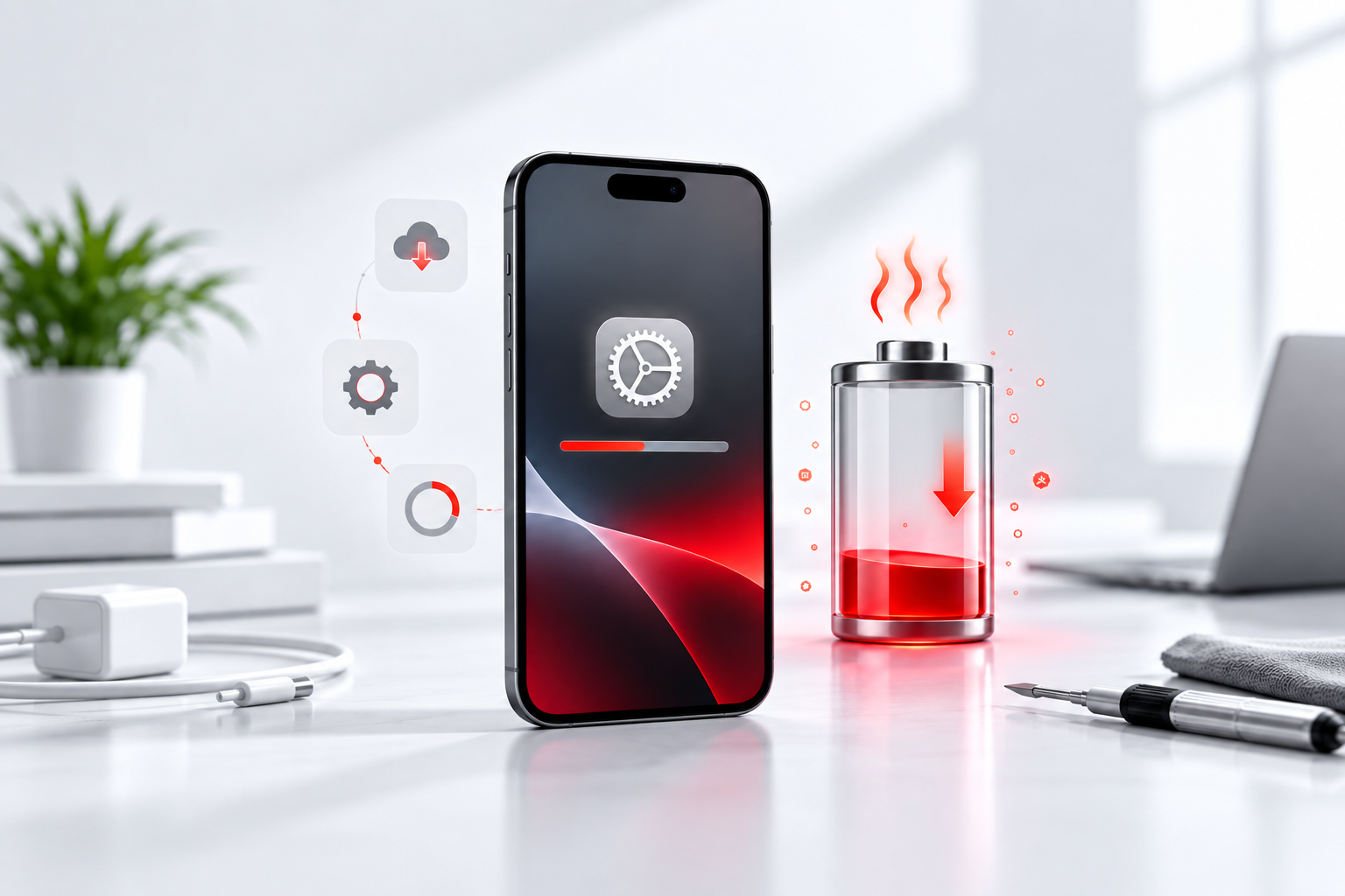 iPhone tụt pin nhanh sau khi cập nhật iOS và cách xử lý