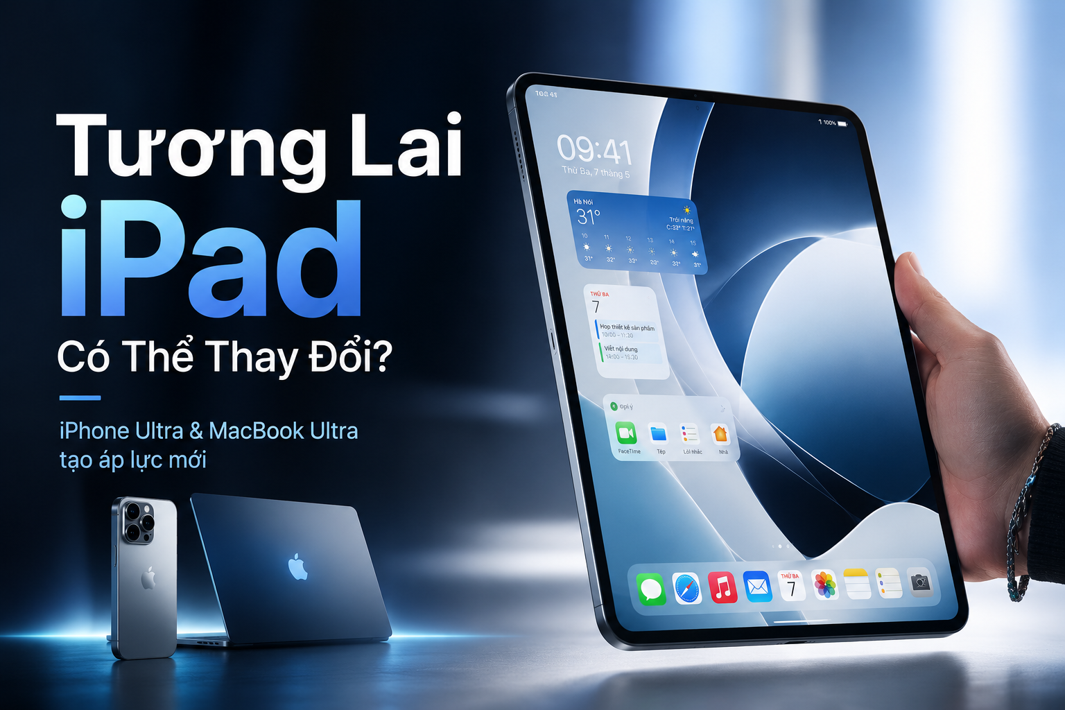 iPhone Ultra và MacBook Ultra có thể làm thay đổi tương lai iPad?