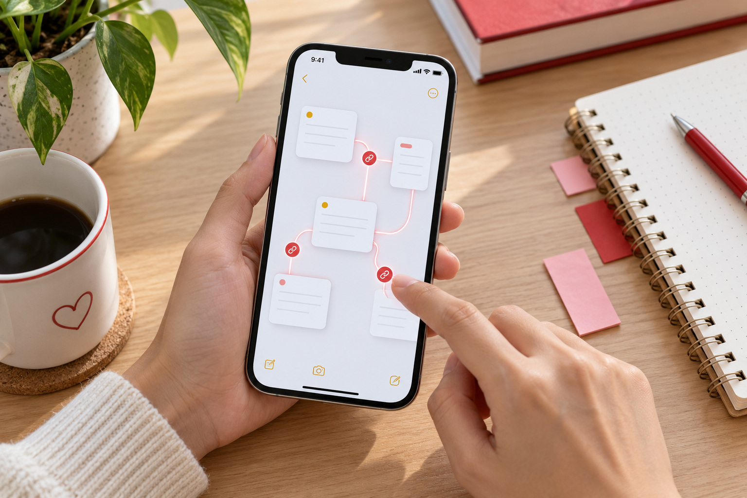 Apple Notes trên iOS 27 cách tạo liên kết giữa các phần trong ghi chú
